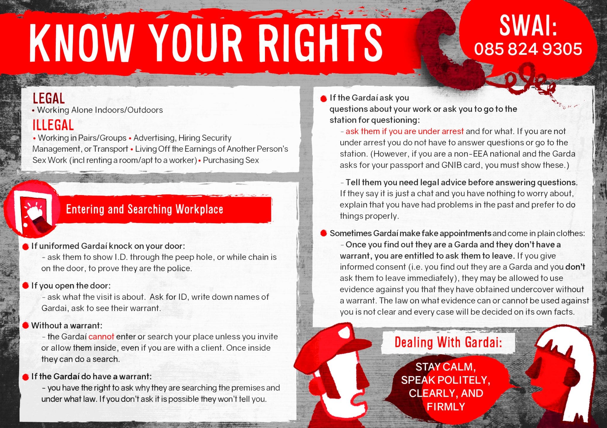 The Law And Your Rights Sex Workers Alliance Ireland