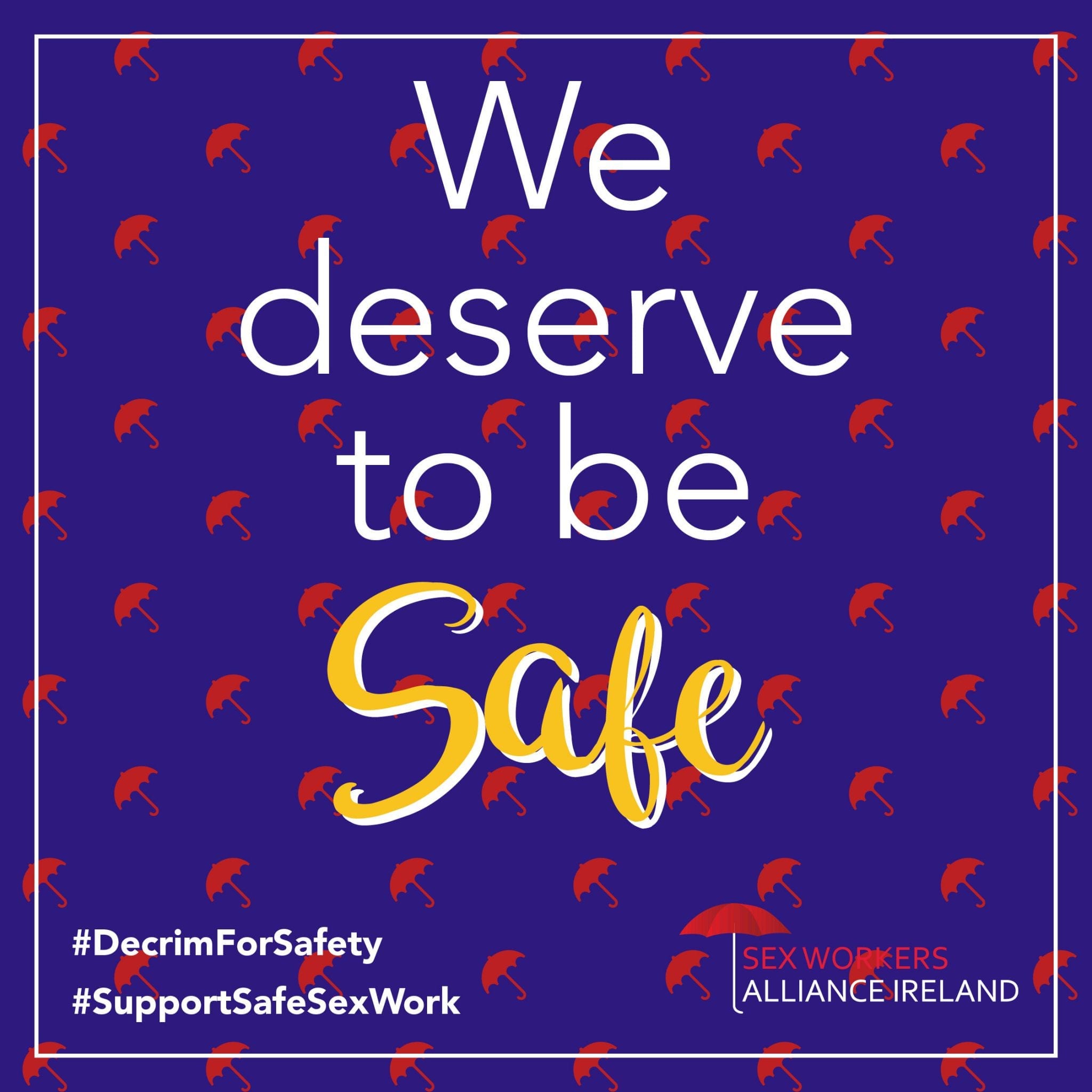 Press release: Decriminalisation of sex work has finally happened in Europe  | Sex Workers Alliance Ireland