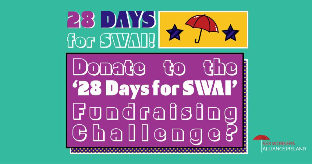 28 Days for SWAI Donate to the '28 Days for SWAI' Fundraising Challenge